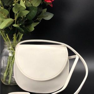 Coach Vintage Casey Crosby Bag in White Leather